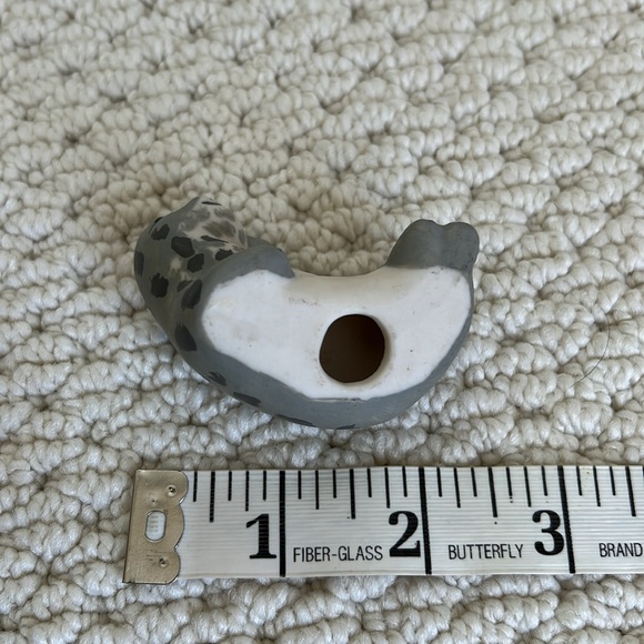 Set of 6 vintage seal figurines - glass, ceramic, resin - Picture 5 of 13